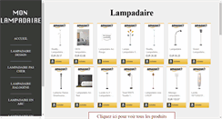 Desktop Screenshot of mon-lampadaire.com